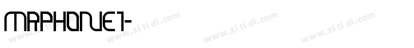 MRPHONE 1字体转换
